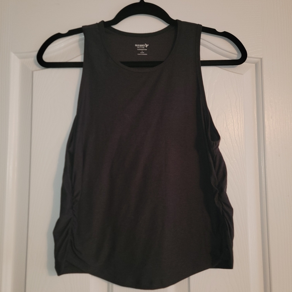 Old Navy Charcoal Active Tank Top